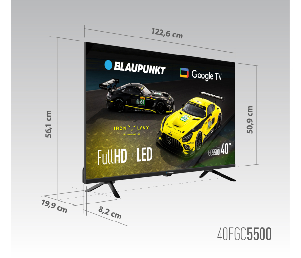 Blaupunkt 40FGC5500S 40" LED Full HD 60Hz Google TV DVB-T2 - 1325647 - zdjęcie 6